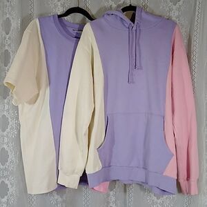 Set 3 Sweater And T-shirts And Hat Cap Teddy Fresh 🧸 Men's Size XL